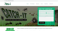 Desktop Screenshot of catchitwildlife.com